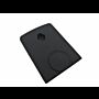 Capa silicone Renault, quatro botões, negra