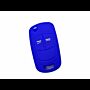 Capa silicone Opel, flip dois botões, azul