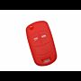 Capa silicone Opel, flip dois botões, vermelho