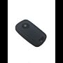Capa silicone Opel, flip dois botões, negra