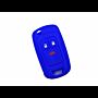 Capa silicone Opel, flip três botões, azul