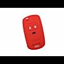 Capa silicone Opel, flip três botões, vermelho