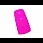 Capa silicone Volkswagen, três botões, Smartkey proximidade, rosa