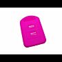 Capa silicone Opel, dois botões, rosa