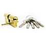 Cilindro Yale YL6 30x35mm latonado
