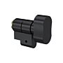 Botão modular M&C preto NGMP-K32ZW-5