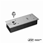 Quadra JNF 21.001.Q standard 17x17mm, para mola de pavimento