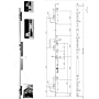 Fechadura Iseo Multiblindo Emotion 7A3600502D_ESQ PT