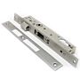 Fechadura de embutir alumínio Tesa 4240, entrada 20mm, inox