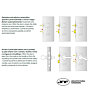 Fechadura corta fogo JNF IN.20.789, antipânico, automática,entrada de 55mm