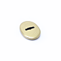 Espelho oval Mottura, para chave de duplo palhetão, bronze