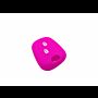 Capa silicone Peugeot, dois botões, rosa