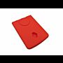 Capa silicone Renault, quatro botões, vermelho