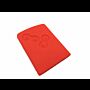 Capa silicone Renault, quatro botões, vermelho