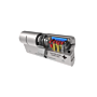 Cilindro M&C Move 32x32mm niquelado, Pack 2 cilindros mestrados