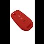 Capa silicone Renault, três botões, vermelho