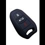 Capa Silicone Peugeot Três Botões Smartkey Preto