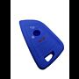 Capa silicone BMW, três botões, azul