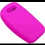Capa silicone Audi, três botões, rosa