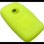 Capa silicone Volkswagen, três botões, amarela