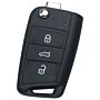 Comando Skoda flip 3 botões 3VD959752