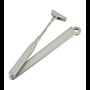 Braço Yale série 7000, standard, prata, 30-7000-1001-00-60-11