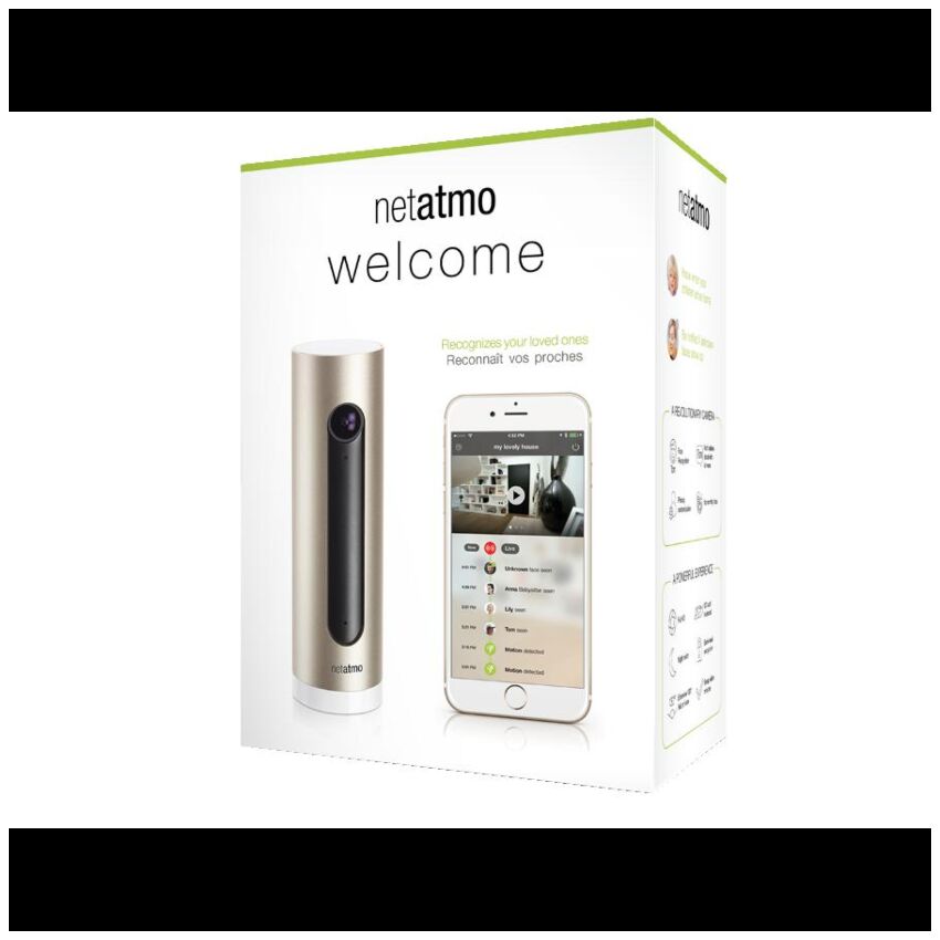Câmara de vigilância Netatmo para interior
