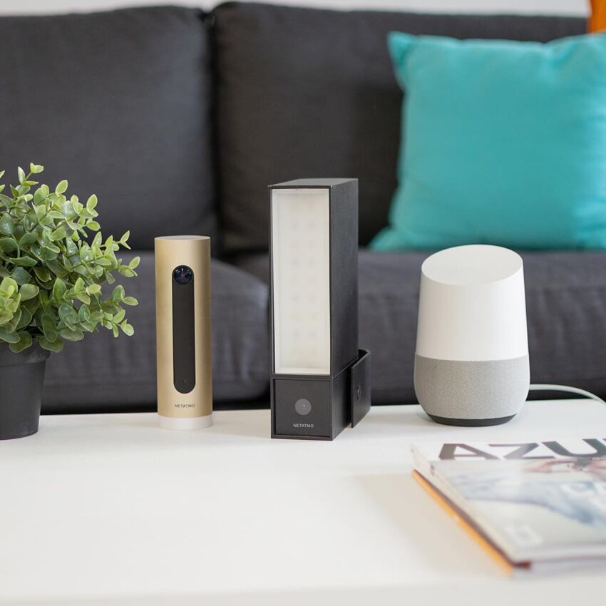 Câmara de vigilância Netatmo para interior