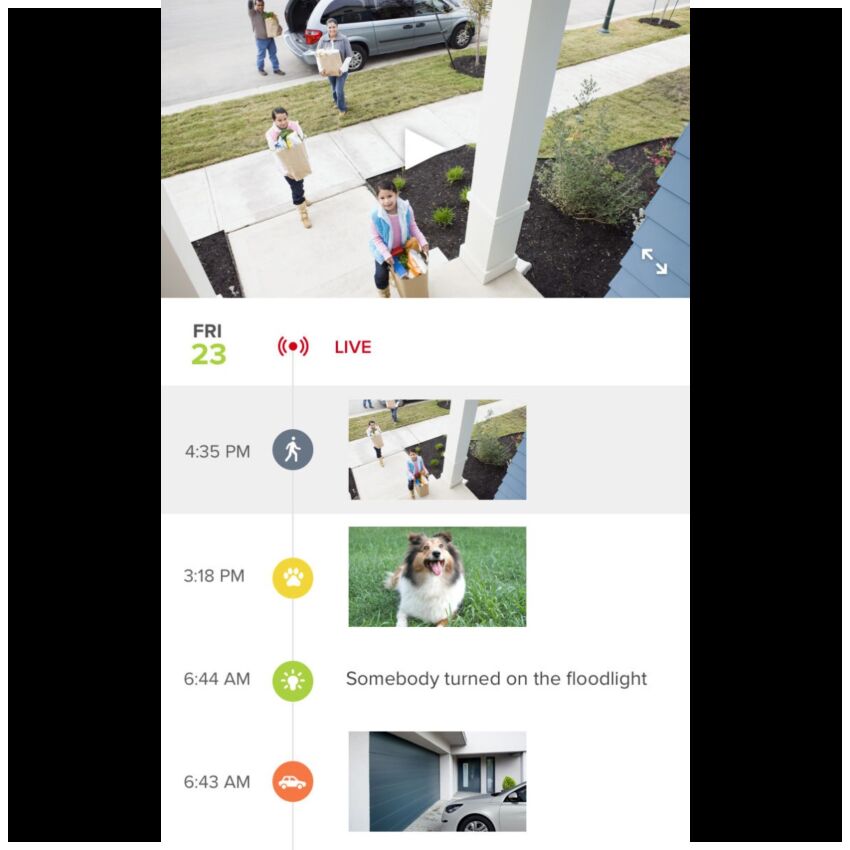 Câmara exterior inteligente Netatmo