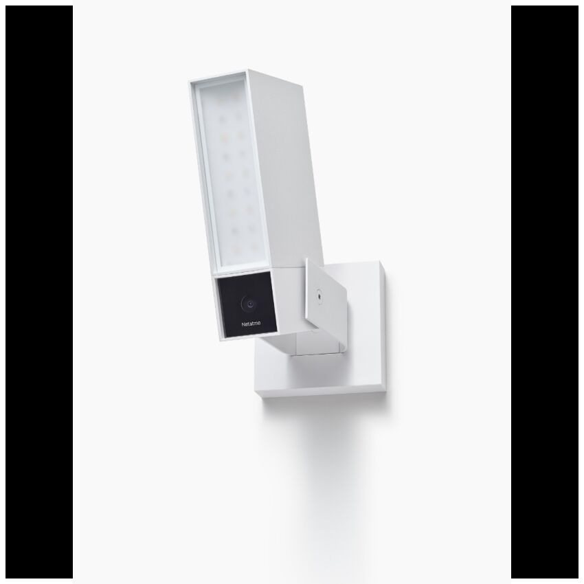 Câmara exterior inteligente Netatmo, com sirene, branco