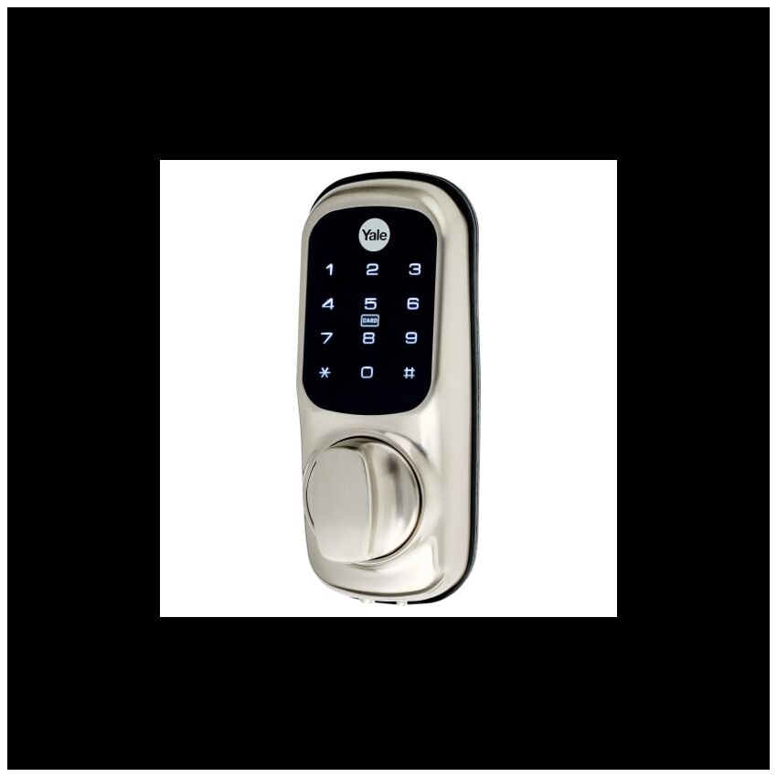 FECH YALE KEYLESS DE SOBREPOR CROMADA SATINADA YD-01-CON-NOMOD-CH