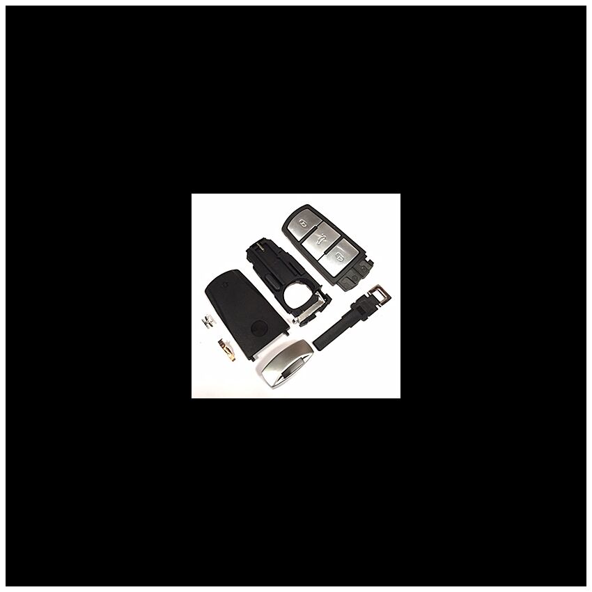 Caixa Para Comando Volkswagen Keyless 3 Botões