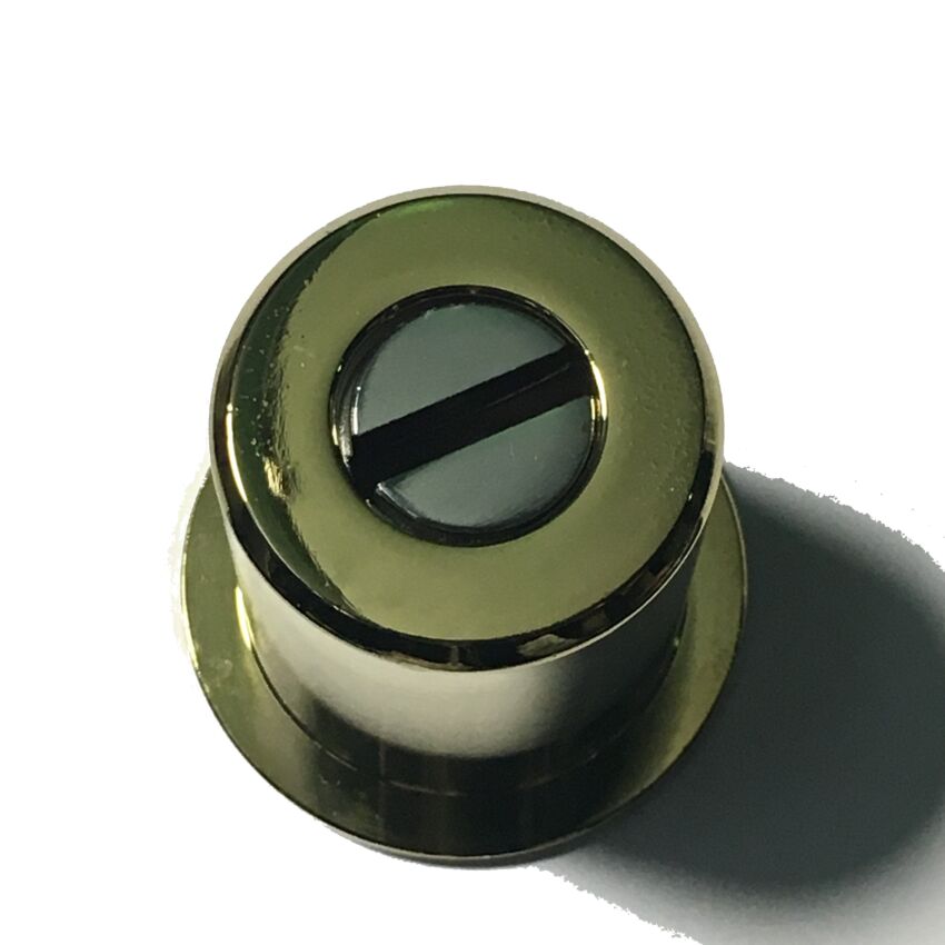 Escudo de segurança Mottura para cilindro Fichet, dourado, 41 mm