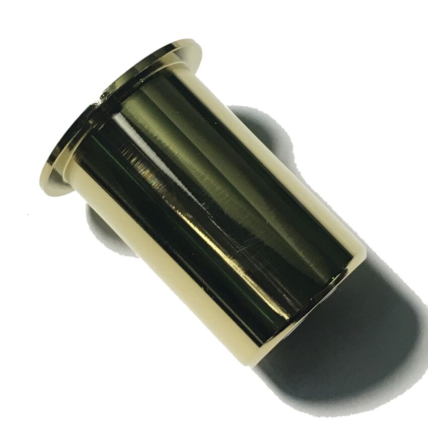 Escudo de segurança Mottura para cilindro Fichet, dourado, 57 mm