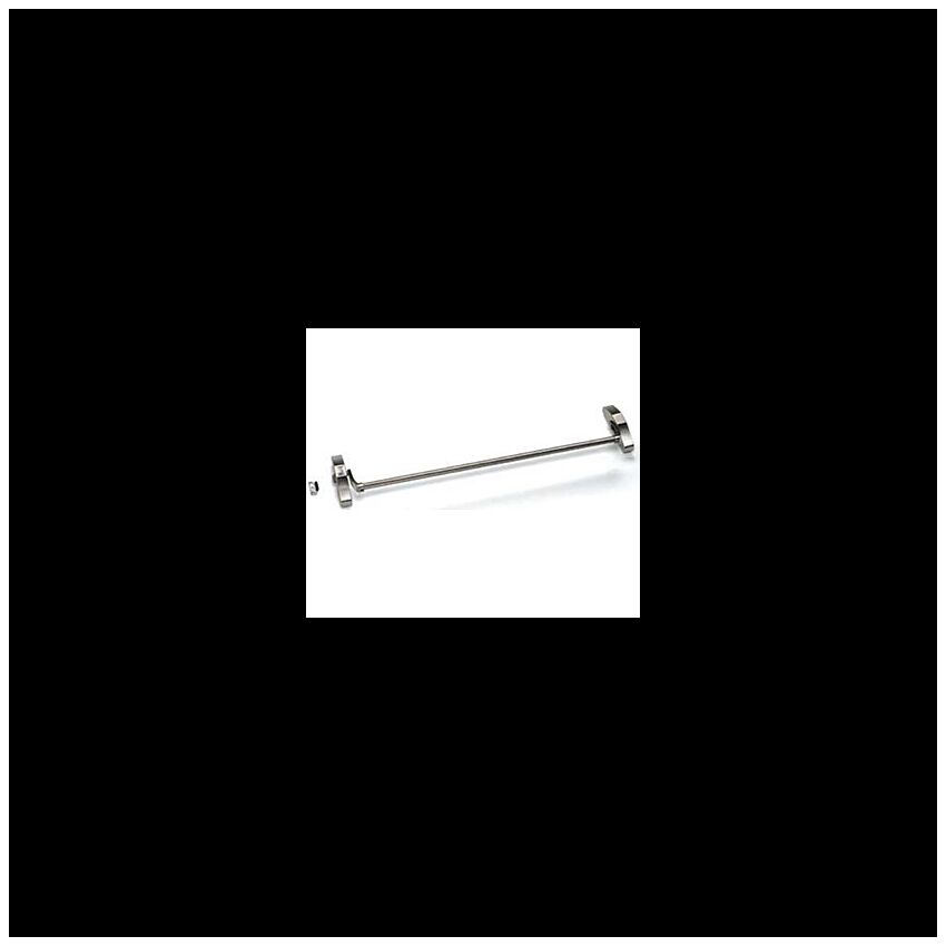 Barra antipânico Tesa 1910 de sobrepor, com 1 ponto de fecho/trinco lateral, em inox