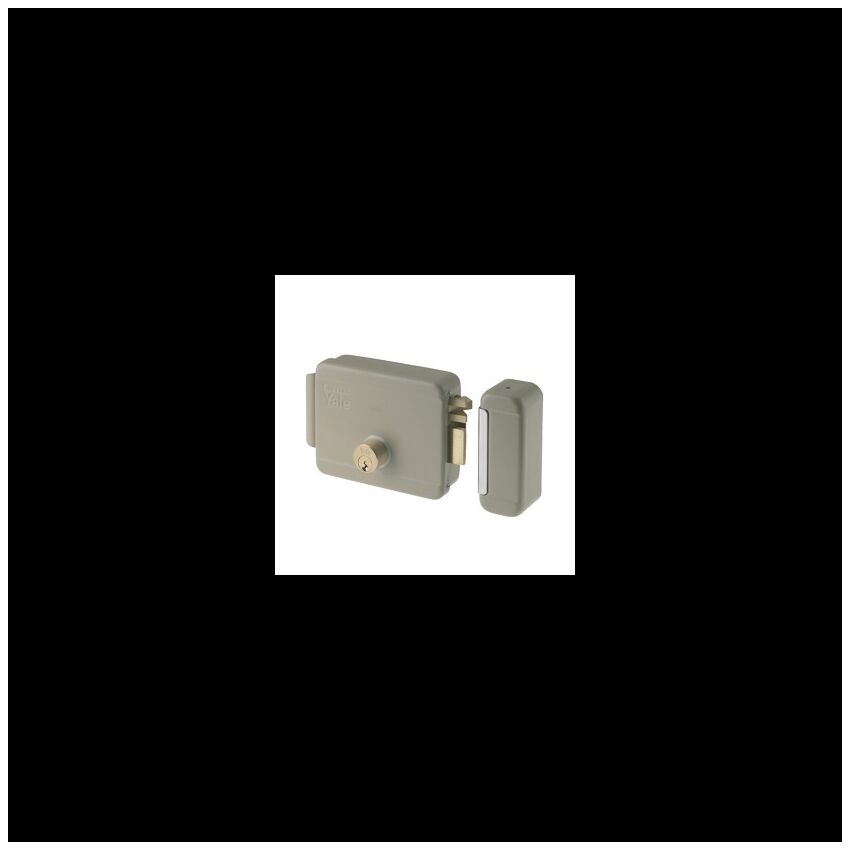Fechadura elétrica de sobrepor Yale 67000602, esquerda