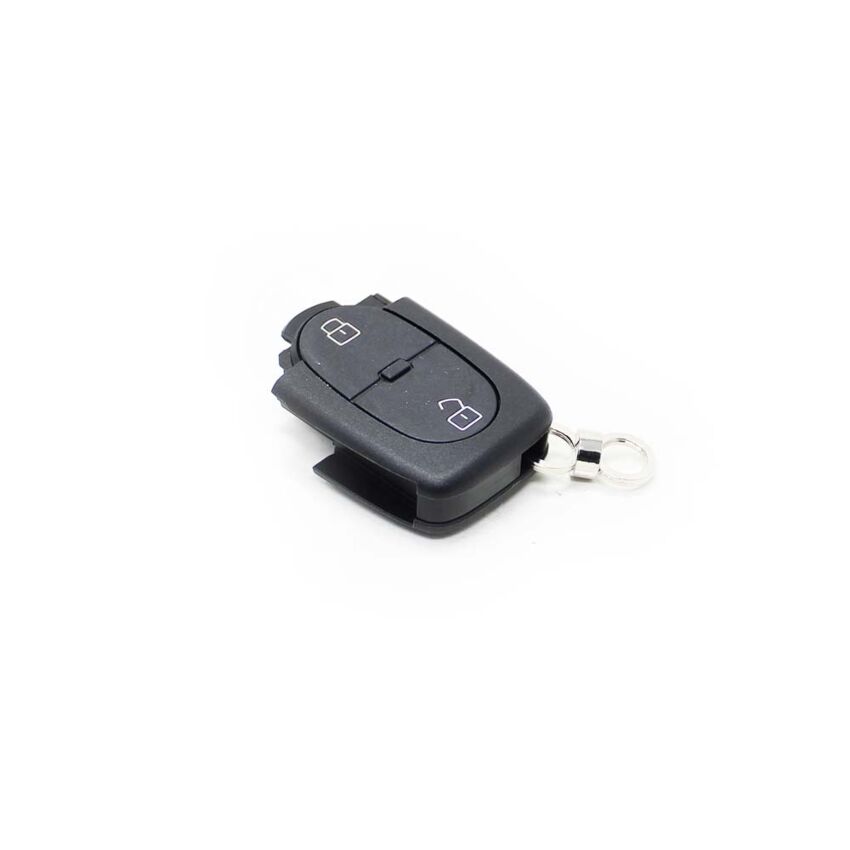 Caixa Para Comando Audi Flip 2 Botões (Pilha CR2032)
