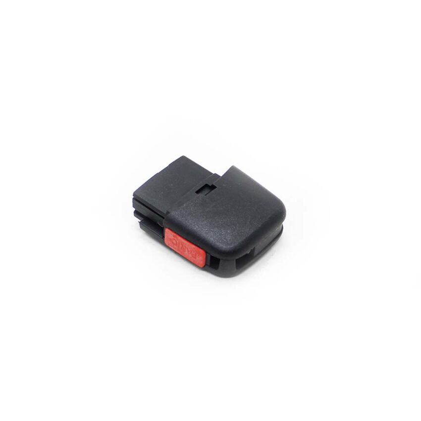 Caixa Para Comando Audi Flip 2 Botões Com Botão de Emergência (Pilha CR2032)