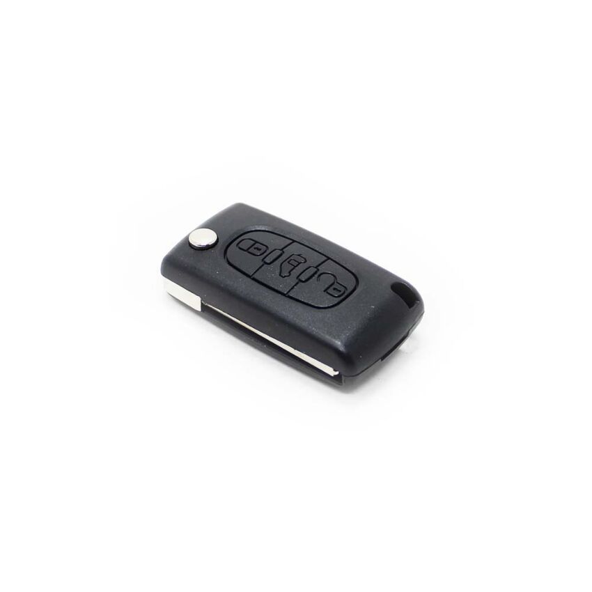 Caixa Para Comando Citroën Flip 3 Botões (Carrinha) Pilha na Carcaça