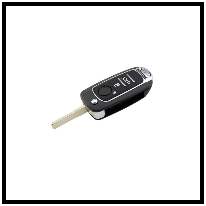 Caixa Para Comando Fiat Flip 3 Botões