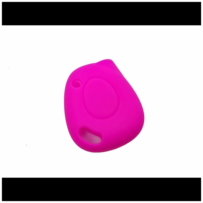 Capa silicone Renault, um botão infravermelho, rosa