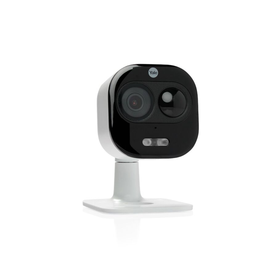 Câmara Yale Wi-Fi para entrada - Luz e Sirene