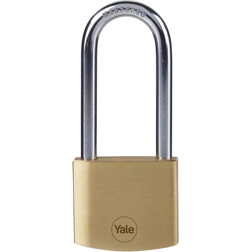 Aloquete Yale 50mm em latão com arco longo (Y110B/60/163/1)
