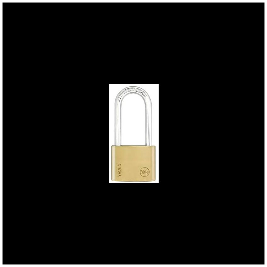Aloquete Yale Essencial 50mm latão arco longo