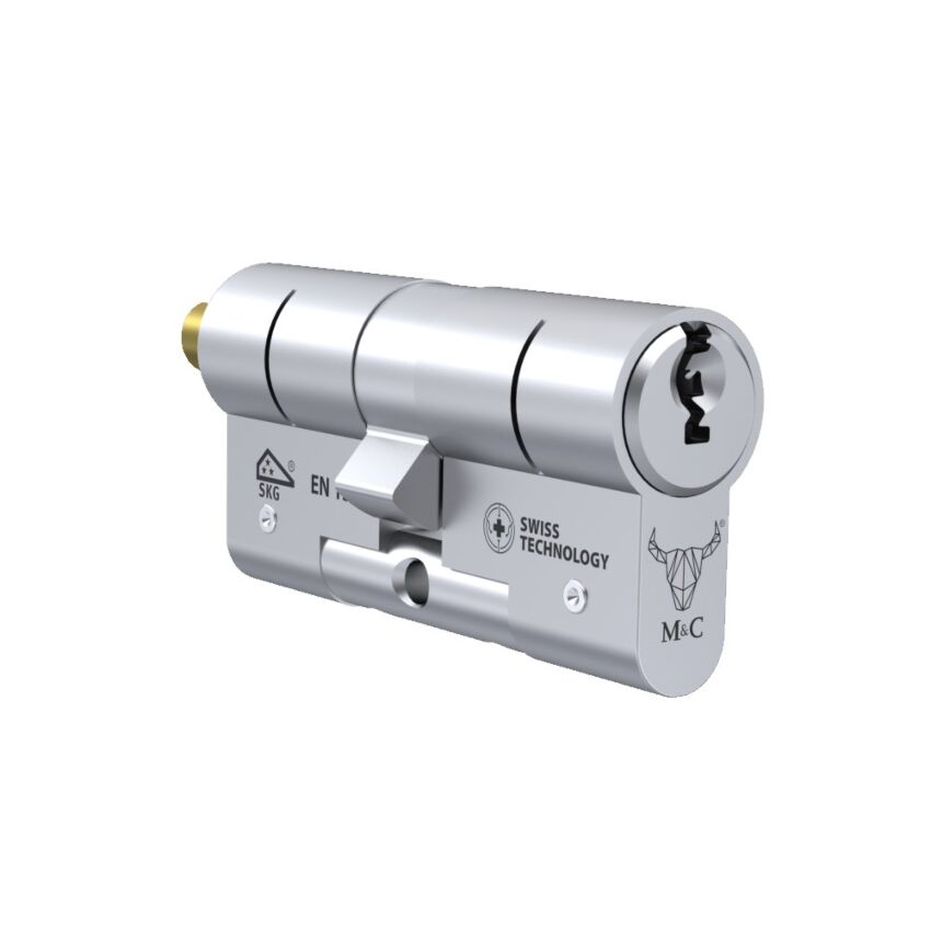 Cilindro M&C Matrix SKG** 32x32mm c/ adaptador Tedee