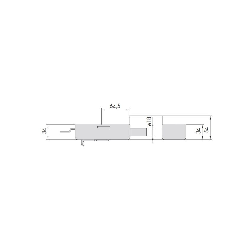 Fechadura CISA 56167.60.2