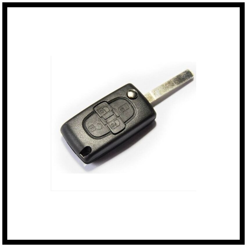 CAIXA PEQUENO CITROËN FLIP ORIG. 4 BOTÕES  VA2 CITROEN C8( PILHA NA CARCAÇA)