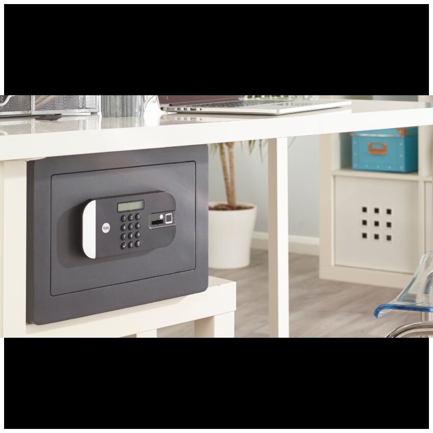 Cofre YALE motorizado segurança máxima c/ impressão digital YSFM/520/EG1