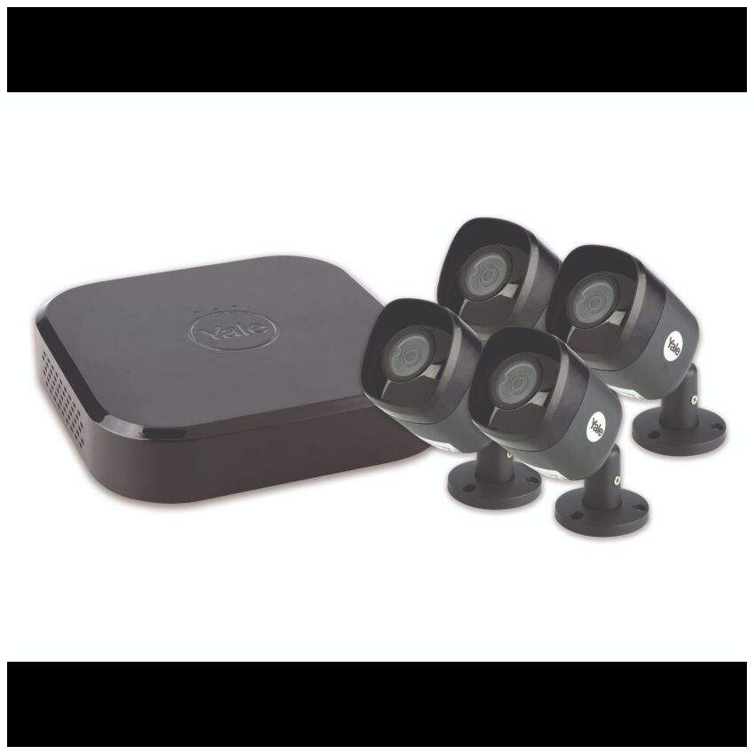 CCTV Yale Smart Homekit de 8 canais, inclui 4 câmaras de vigilância