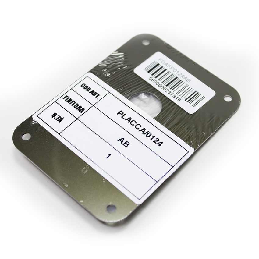 Placa substituição AF  0124 Bronze